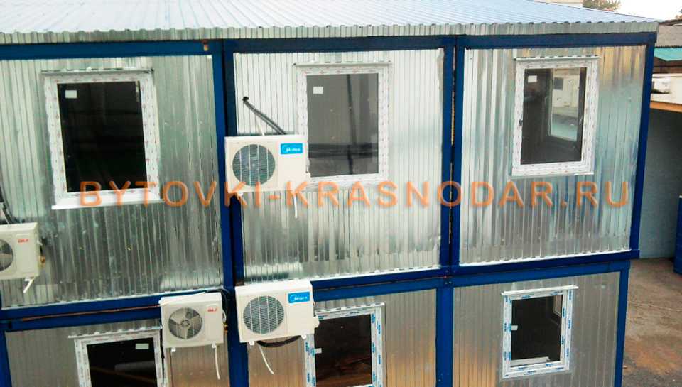 Фотогалерея строительных бытовок, дачных вагончиков и модульных зданий в Краснодаре