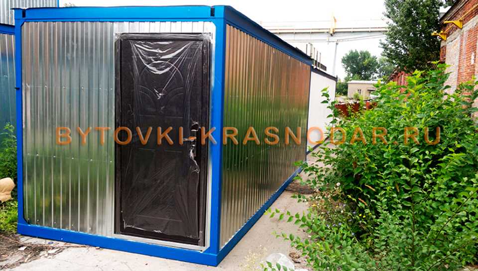 Фотогалерея строительных бытовок, дачных вагончиков и модульных зданий в Краснодаре