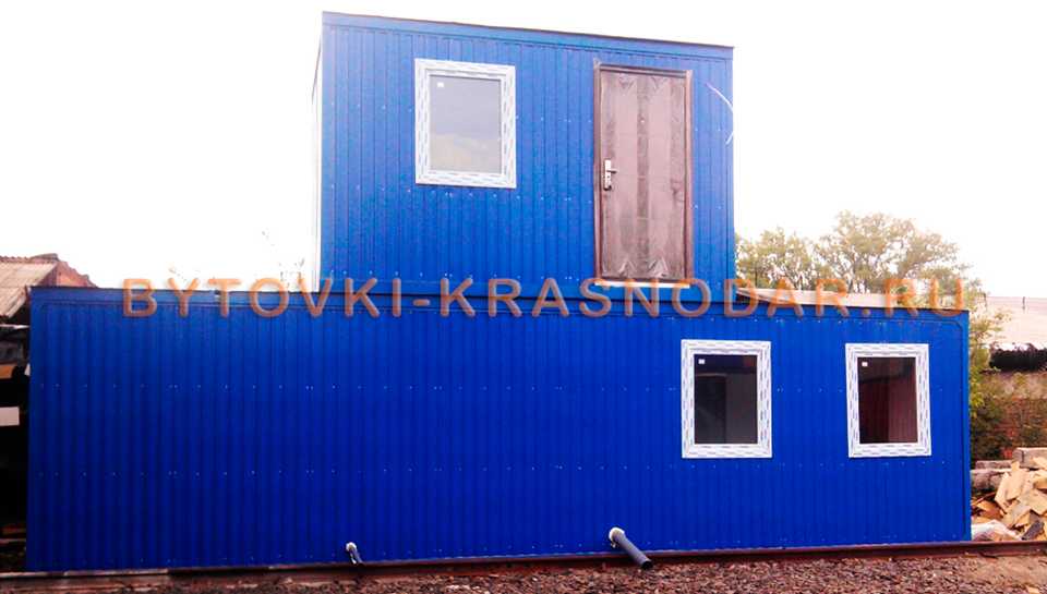Фотогалерея строительных бытовок, дачных вагончиков и модульных зданий в Краснодаре